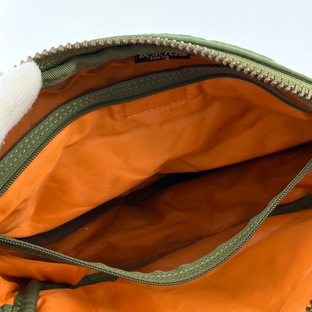 希少✨廃版】ポーター タンカー ショルダーバッグ ハーフムーン セージ