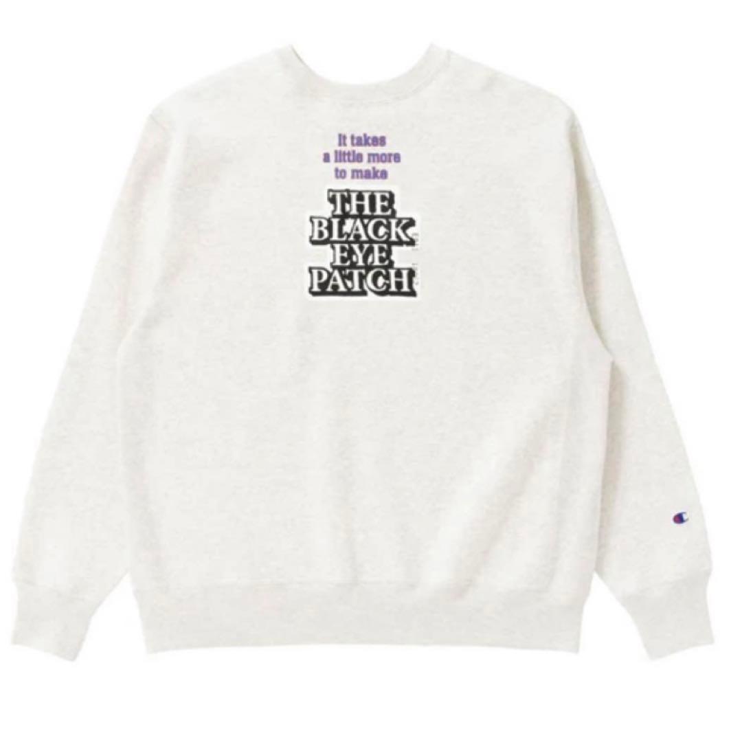 ブラックアイパッチ チャンピオン リバースウィーブ スウェット