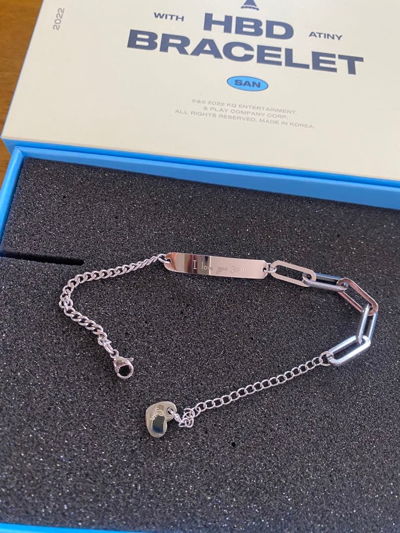 ATEEZ サン ブレスレット ateez サン センイルMD 2022 ブレスレット