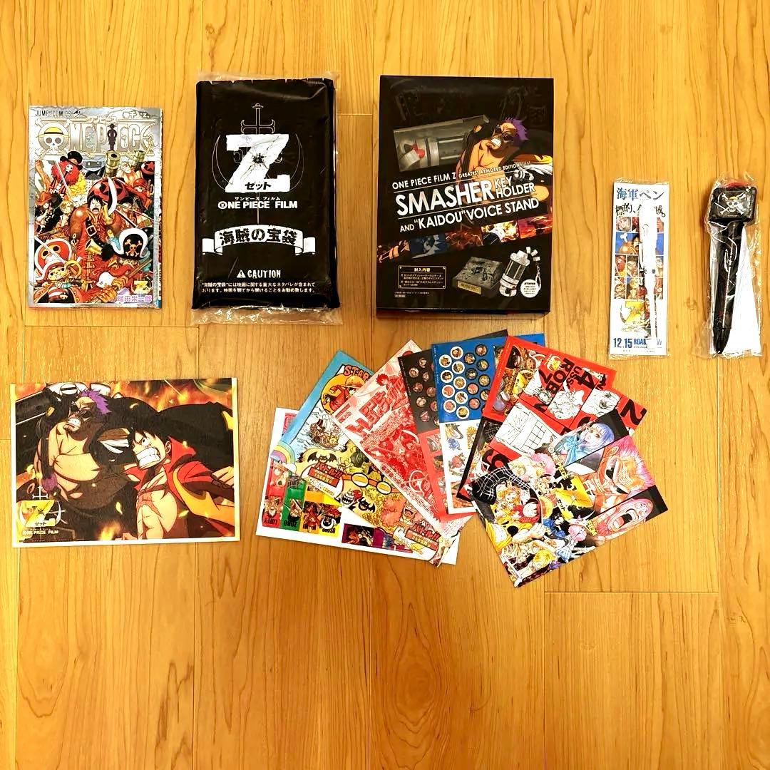 ワンピース 歴代映画入場特典＋歴代映画全15作パンフレット