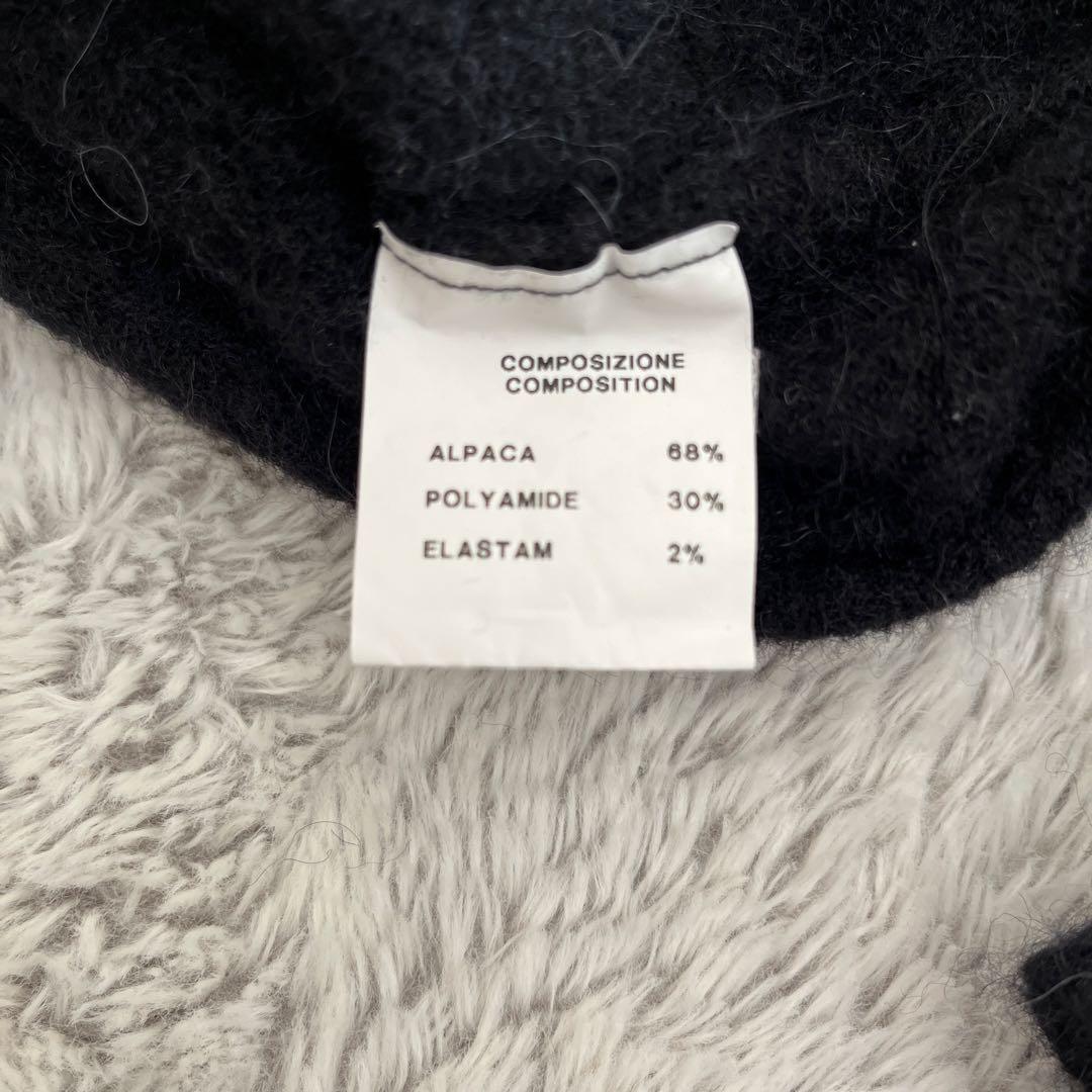 フィリッポデローレンティス ベビーアルパカ ニットパーカー - メルカリ