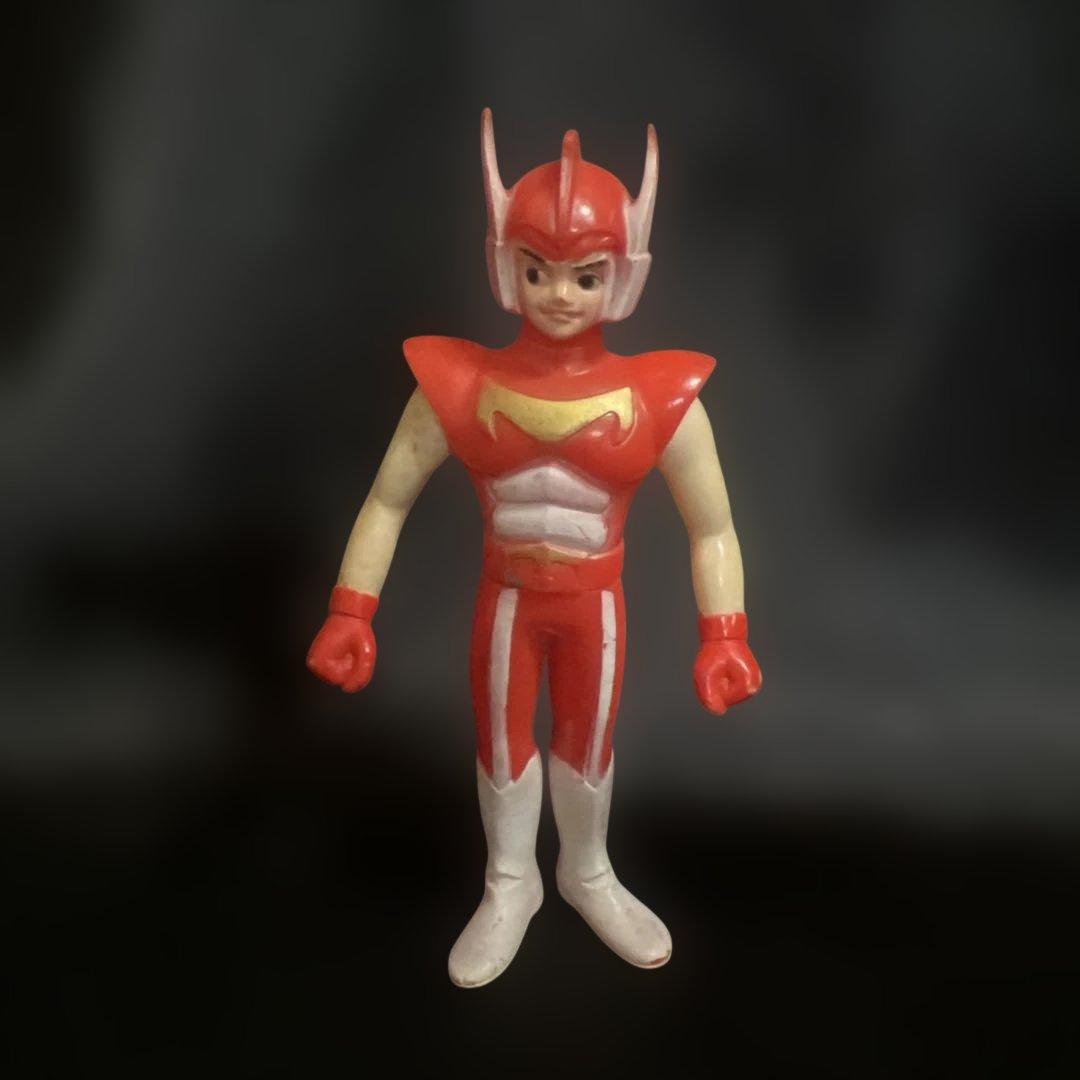 ポピー 未来ロボダルタニアス 盾剣人 ソフビ フィギュア 昭和レトロ