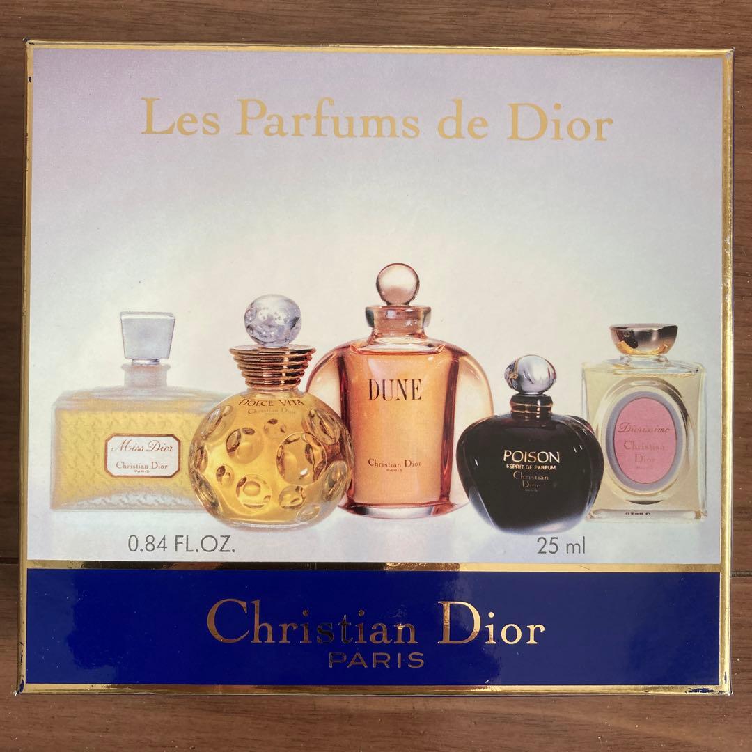 Les parfums de Dior ディオール 香水 ミニボトル5本 - メルカリ