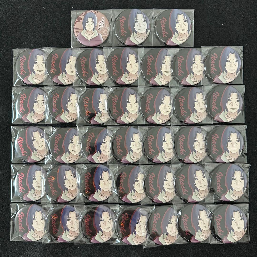 NARUTO イタチ うちはイタチ 缶バッジ ナンジャタウン B - メルカリ