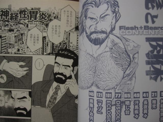 髭と肉体　田亀源五郎　Gengoroh Tagame