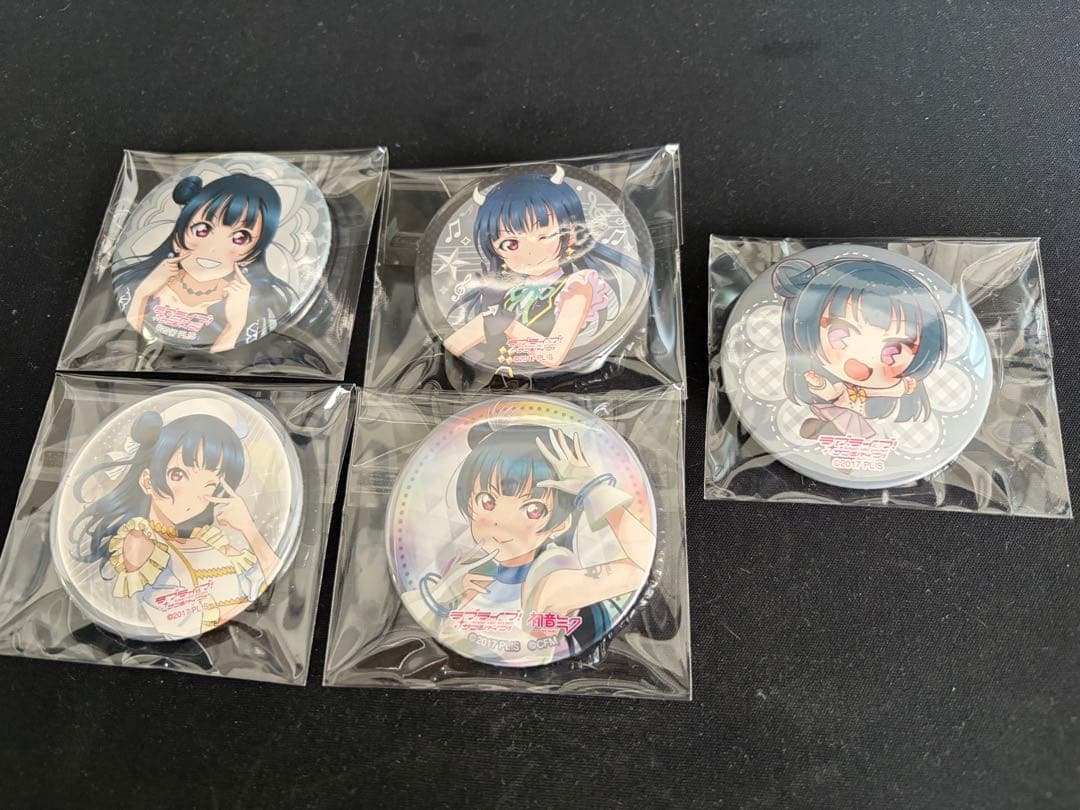 ラブライブサンシャイン 津島善子 缶バッジ 5点まとめ売り - メルカリ