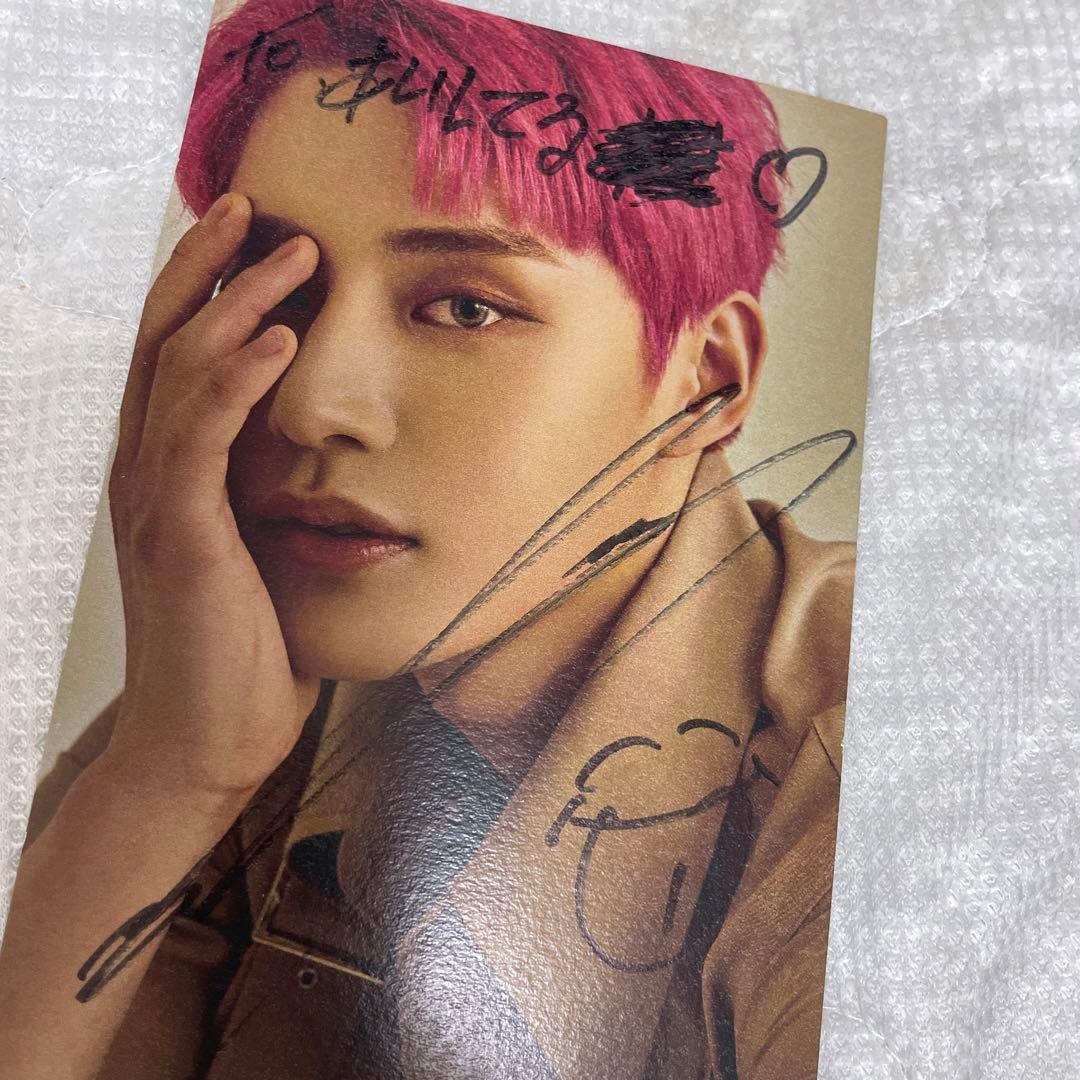 キムジウン ZB1 ゼベワン ボイプラ レア！直筆サイン入り - メルカリ