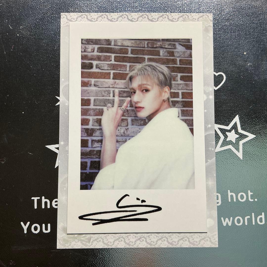 ATEEZ makestar ポラロイド トレカ ウヨン gh3 - メルカリ