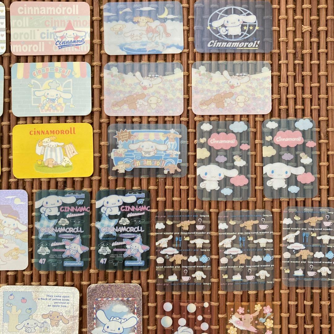 平成レトロ シナモロール フレークシール シナモン サンリオ 39枚
