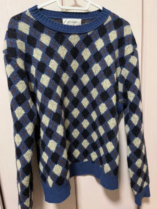 wales bonner アーガイルニット our's rose 着用