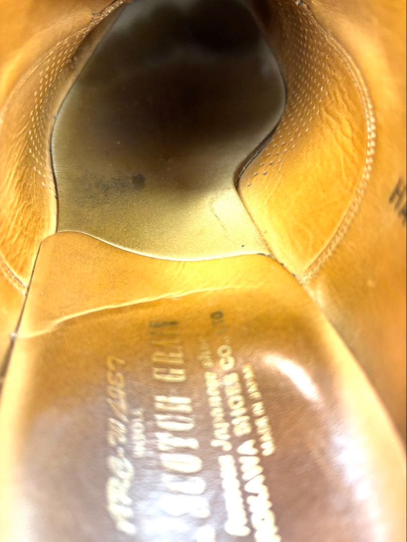 【匠】SCOTCH GRAIN ストレートチップ　26.5EEE 茶