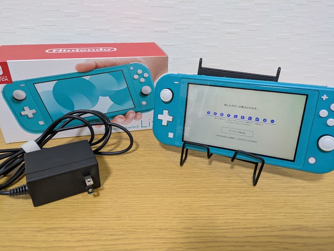 Nintendo Switch Lite ターコイズ ACアダプター、箱付き 箱付き・液晶美品】Switch Lite ターコイズ 本体 動作良好 任天堂