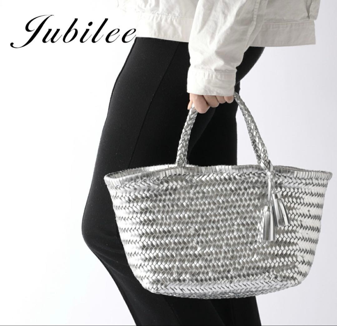 lemoです。バッファローレザー　シルバーカゴバック 楽天市場】正規品 Jubilee 本水牛革レザー バッファロー トート かご