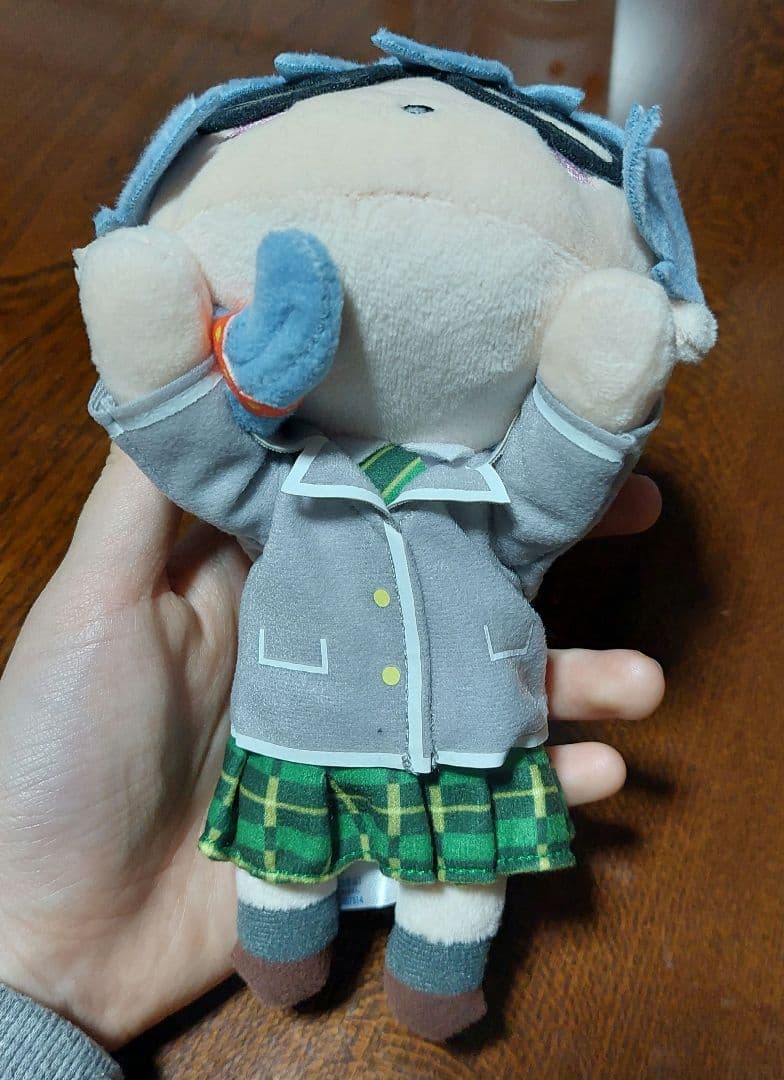 バンドリ ガルパ 朝日六花 ロック 寝そべり ストラップ ぬいぐるみ