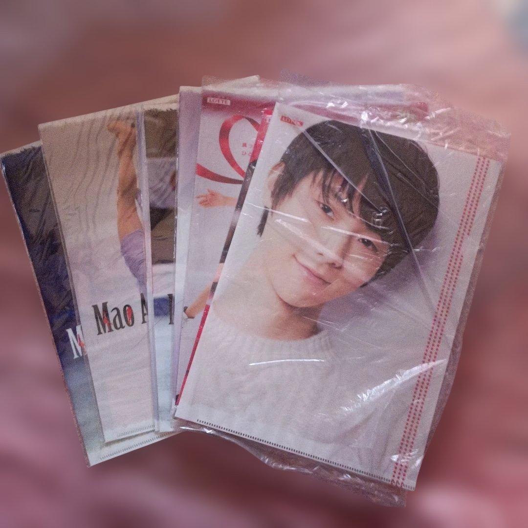 浅田真央 羽生結弦 非売品 クリアファイル 8枚セット - メルカリ