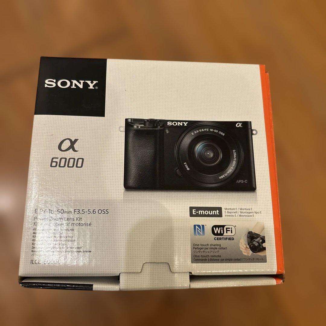 低ショット1800回】SONY α6000 標準レンズセット ホワイト おまけ