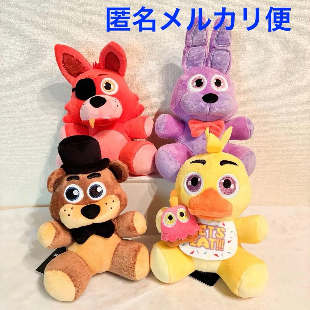 Five Nights at Freddys FNAF ぬいぐるみ 4種セット - メルカリ