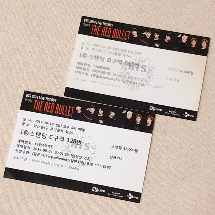 BTS バンタン TRB チケット 半券 BTS コンサート チケット 半券 - メルカリ