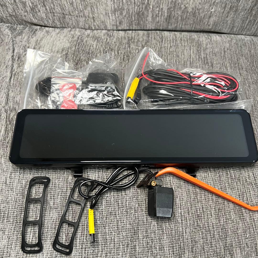 Vantop☆ミラー型ドライブレコーダー H612R☆バントップ 前後ドラレコ