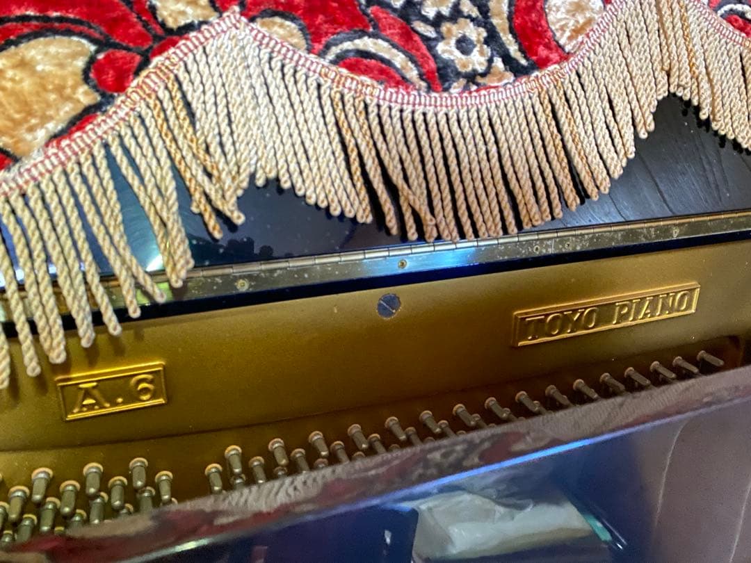 APOLLO アップライトピアノ A.6 イス 付き - メルカリ