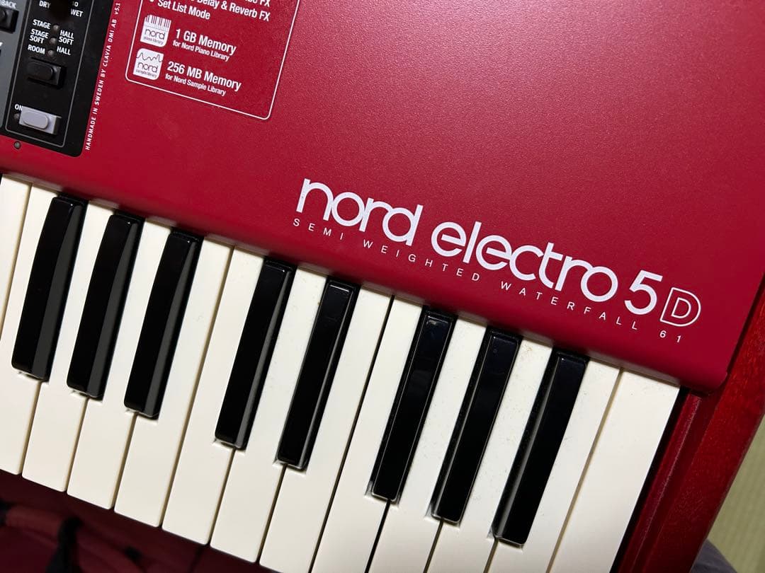 Nord Electro 5D 61鍵 シンセサイザー Nord Electro 5D SW61 Semi-Weighted 61-Key Digital Piano | Reverb