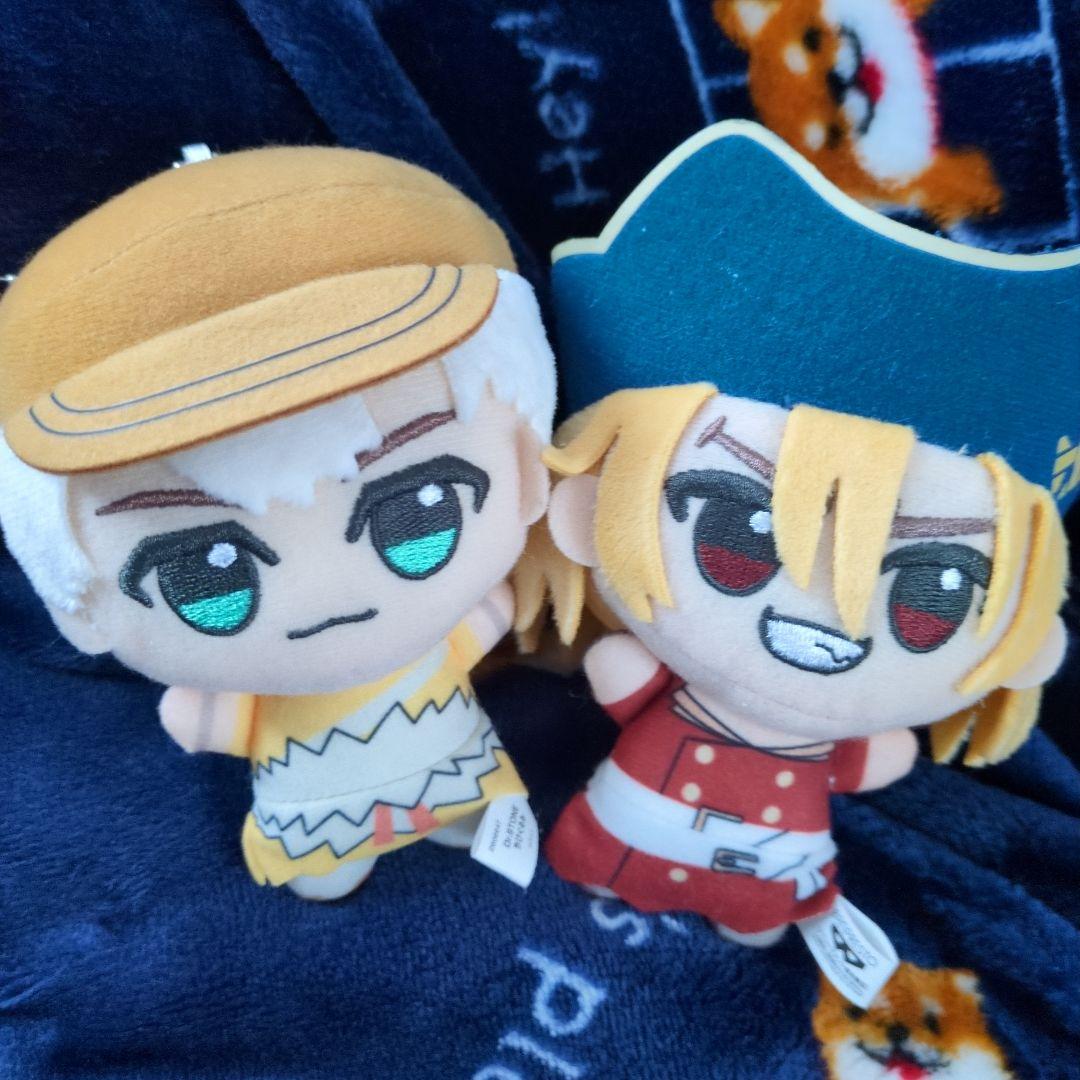 Dr.STONE　ちびぐるみ　龍水　羽京　セット Dr.STONE 龍水 よりぬいミニ(ぬいぐるみマスコット) 西園寺羽京