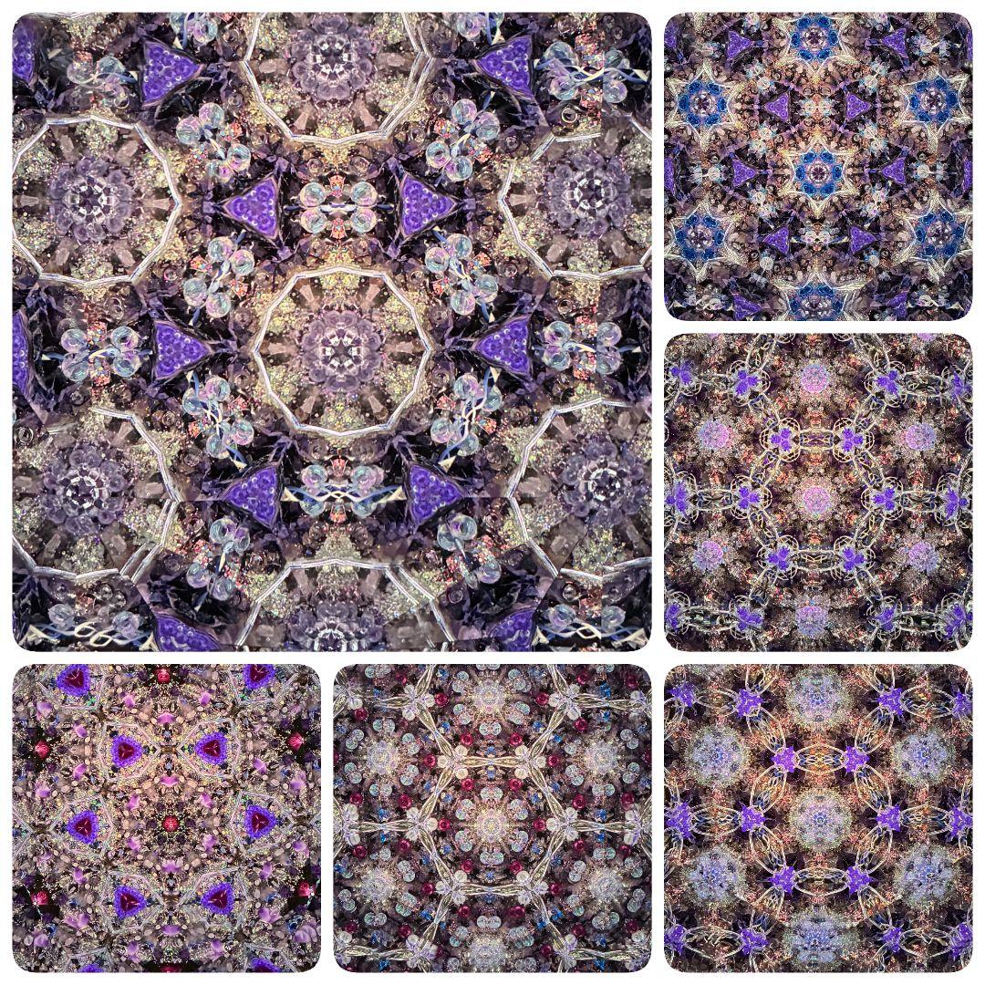 万華鏡《413》ゆっくり動くオイルタイプ（天板黒）セミオーダー