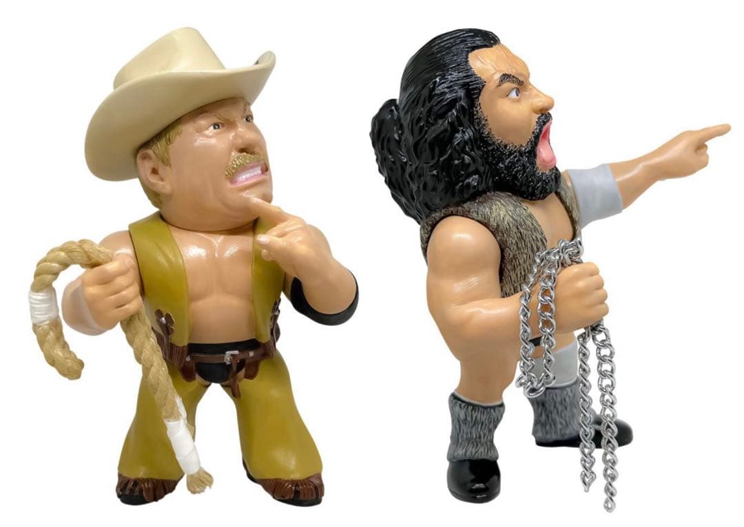 16dソフビコレ☆スタン・ハンセン&ブルーザー・ブロディ ミラクル