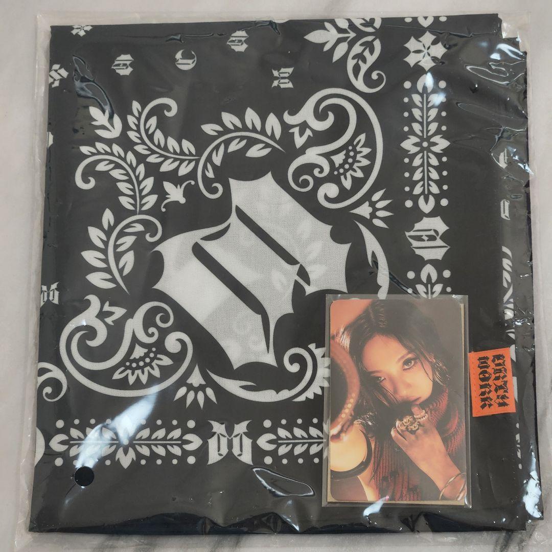 aespa ニンニン バンダナ トレカ Dirty Work POPUP 韓国 - メルカリ