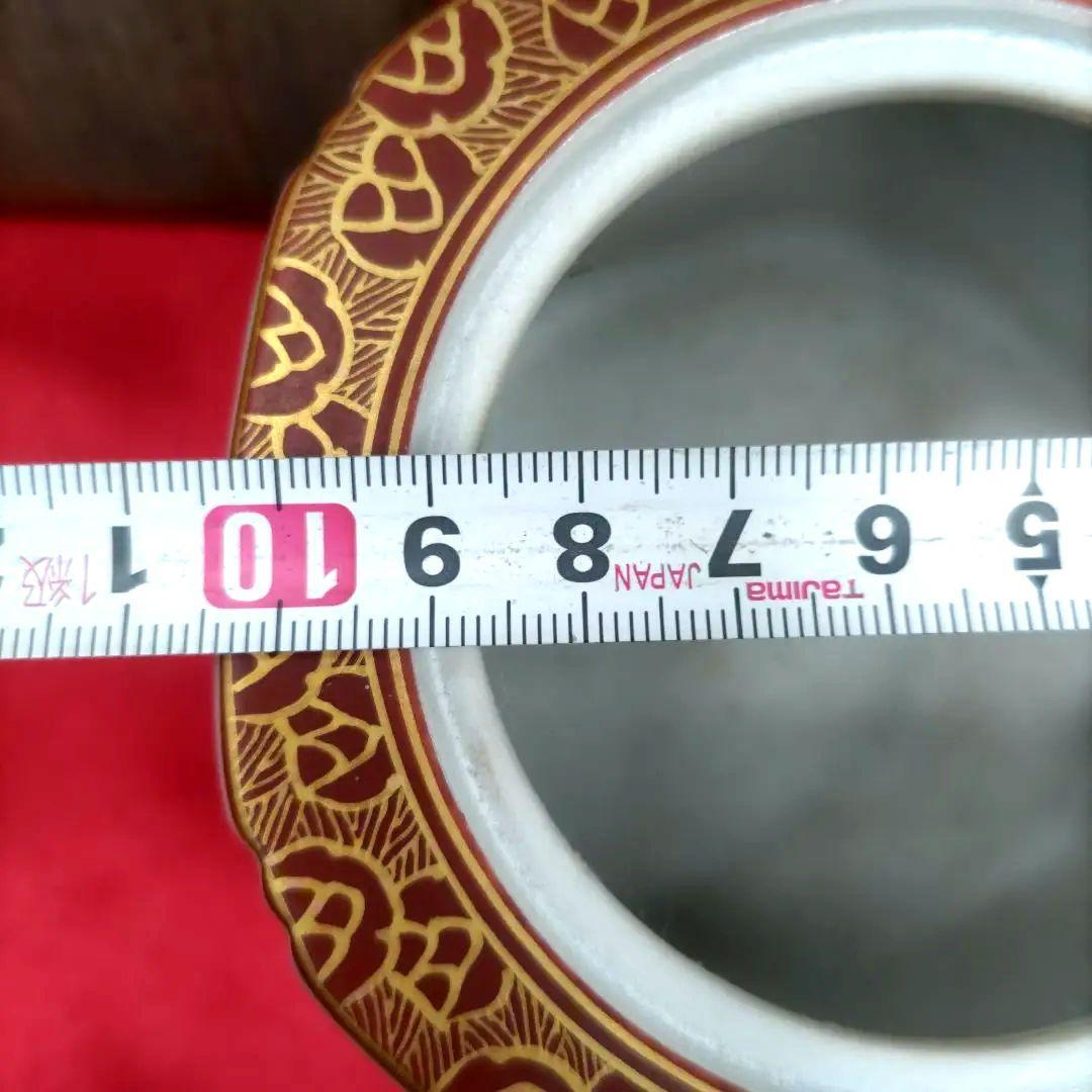 九谷焼 古九谷 明山 細字 金彩 香炉 時代箱付 - メルカリ