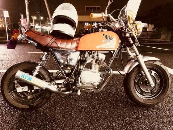 新品 エイプ50 100 ツインサスアダプター 塗装込み KBC製 Wサス