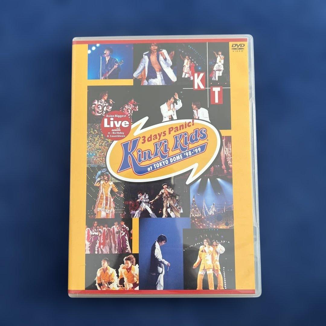 KinKi Kids 3days Panic Live DVD - メルカリ