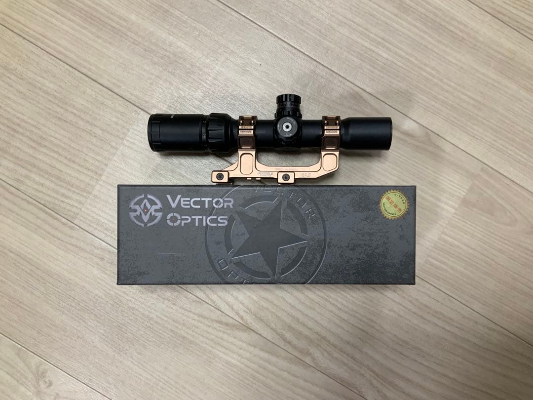 Vector Optics Mustang 1.5-4×30 サバゲー未使用 Vector Optics Mustang 1-4x30 SFP Riflescope – Compact, Durable