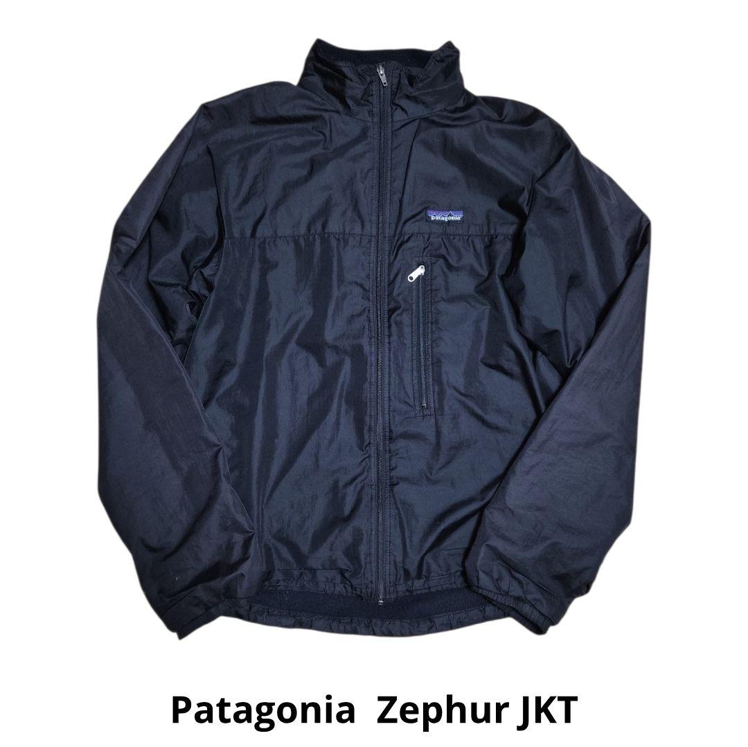 2000年製 Patagonia ゼファージャケット 黒 オールブラック 名作