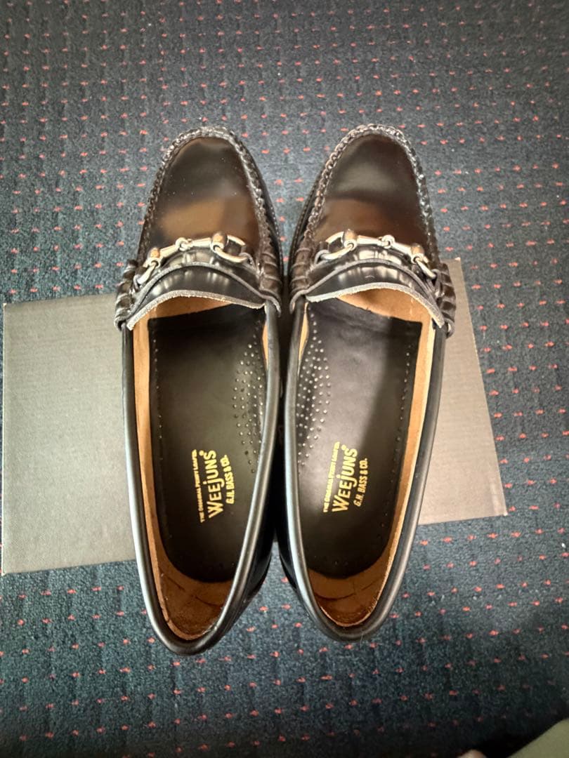 定価34,100円 G.H.BASS ローファー ビットローファー US8