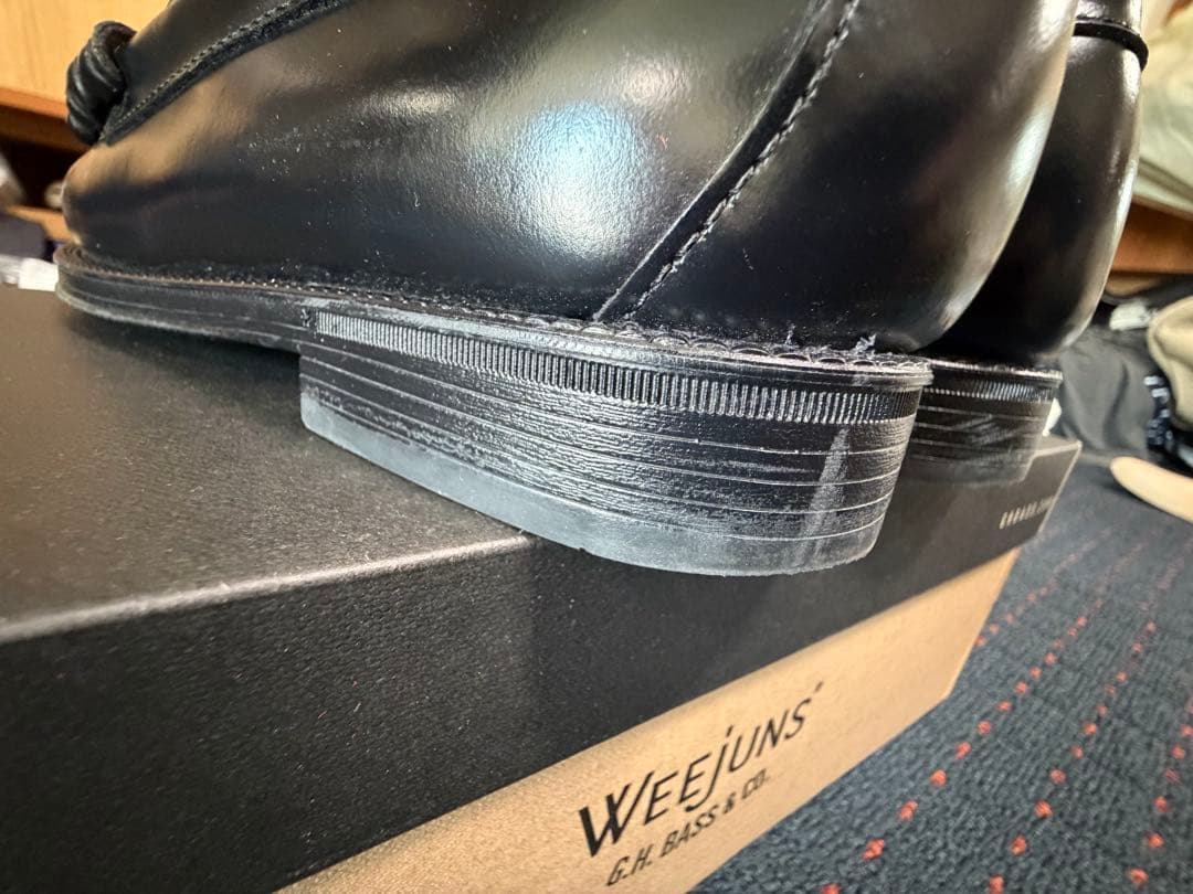 定価34,100円 G.H.BASS ローファー ビットローファー US8