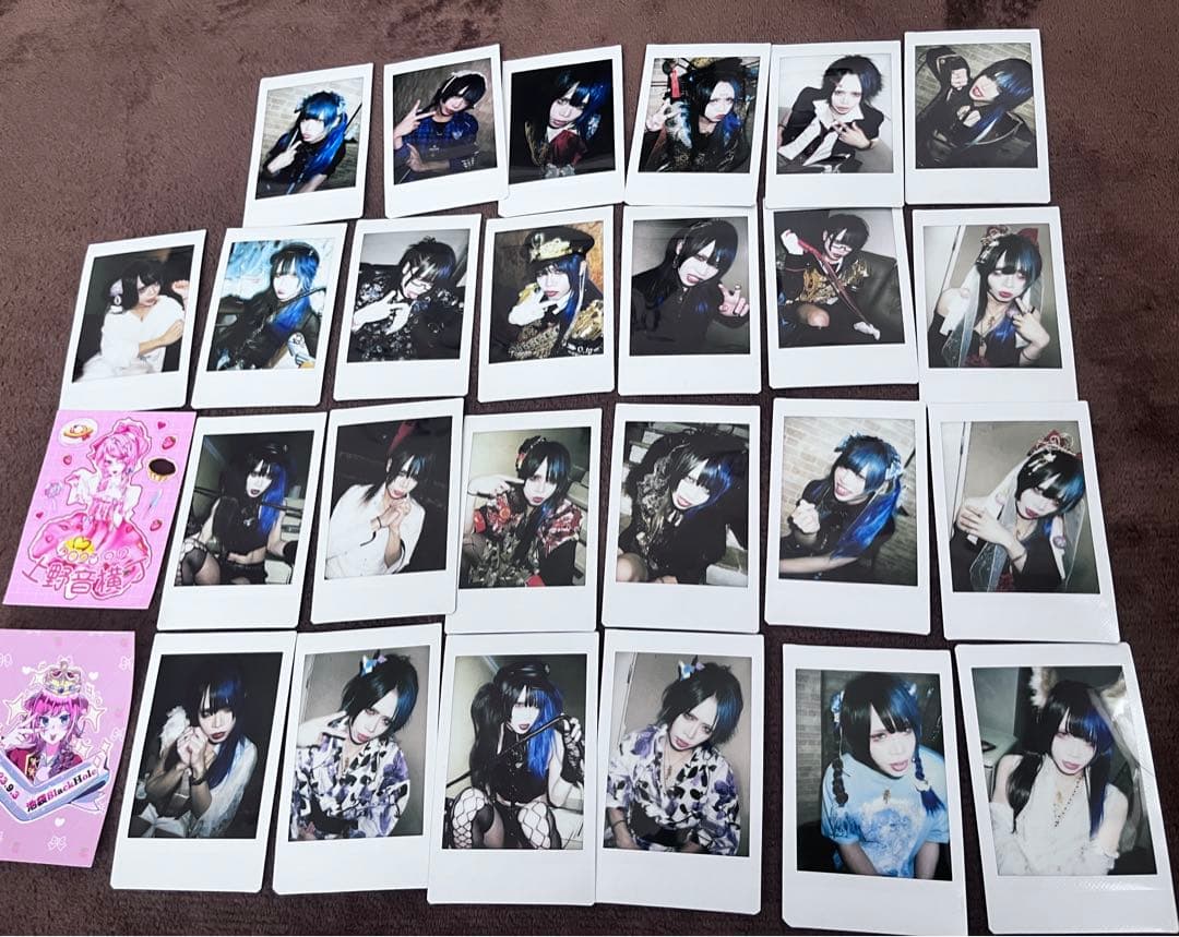 25枚セット】0.1gの誤算 緑川裕宇 過去チェキ バースデーステッカー