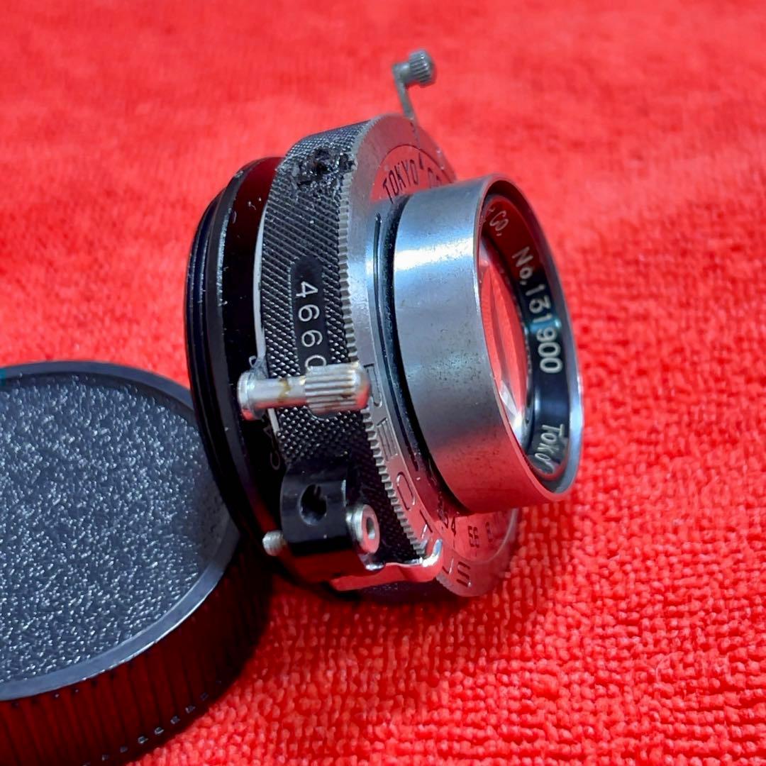 東京光学　Toko 3.5 7.5cm トリプレットの銘レンズ❗️