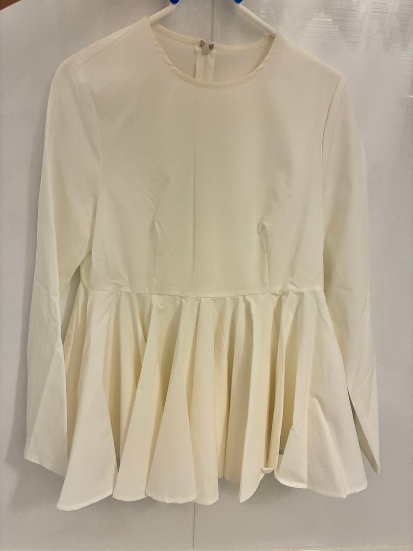 maré マレBasic Peplum Blouse