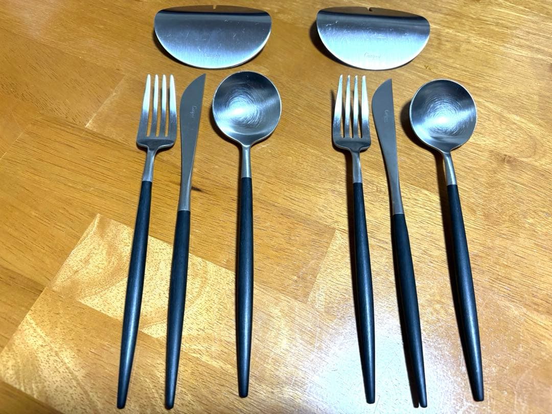 USED CUTIPOL クチポール ブラック GOA ゴア カトラリセット 国内正規品】Cutipol クチポール カトラリー / GOA ゴア / 黒 ブラック