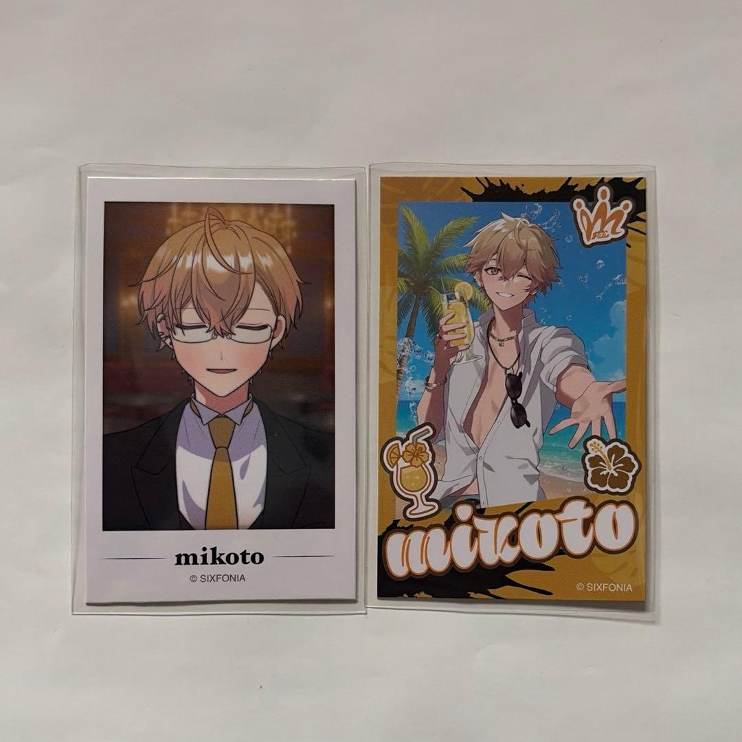 シクフォニ みこと ランダムチェキ風カード - メルカリ