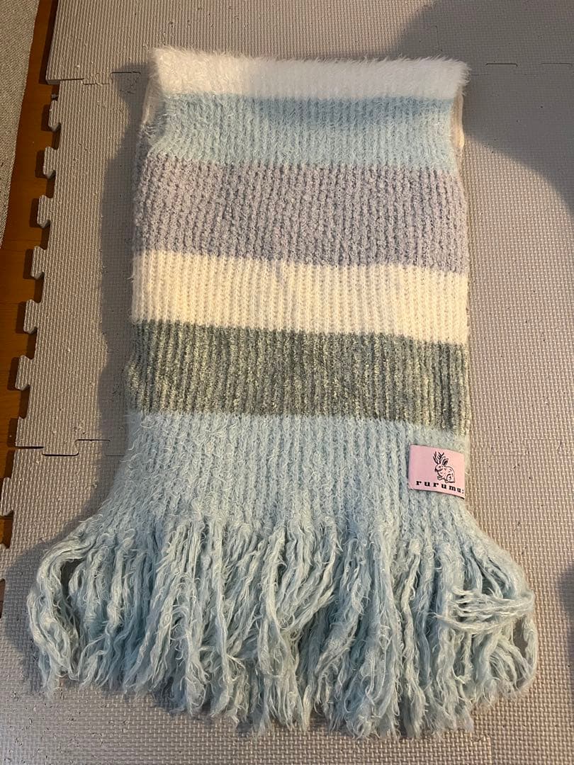 縷縷夢兎 rurumu: るるむう 2019SS マフラー (ブルー) - メルカリ