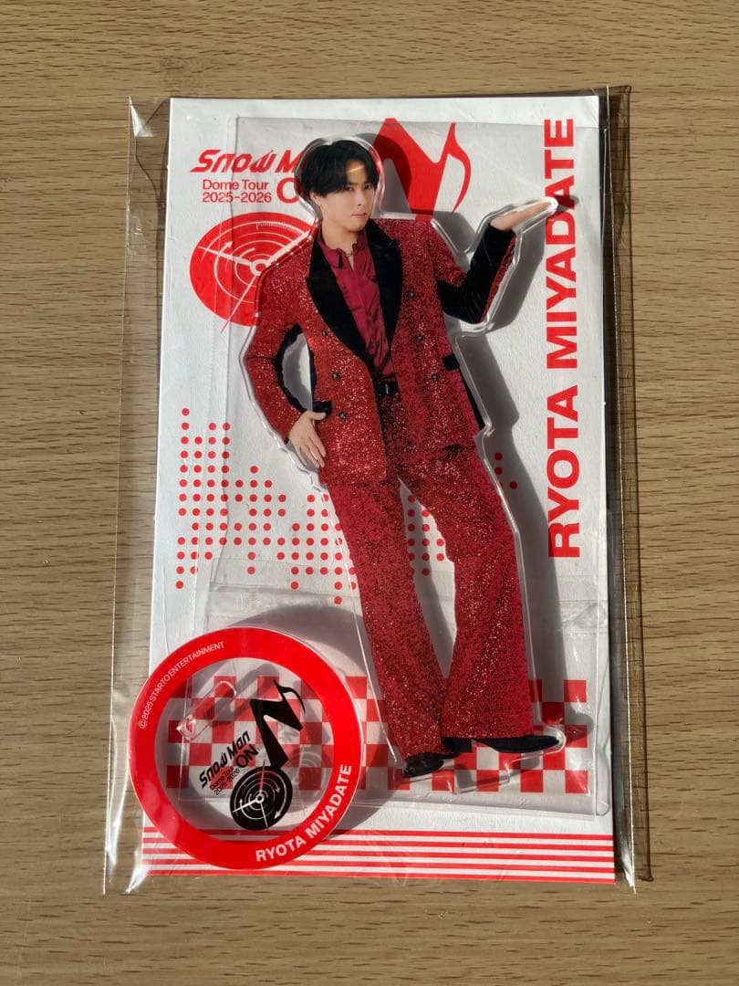 宮舘涼太 アクスタ SnowMan Dome Tour 2025-2026 ON - メルカリ