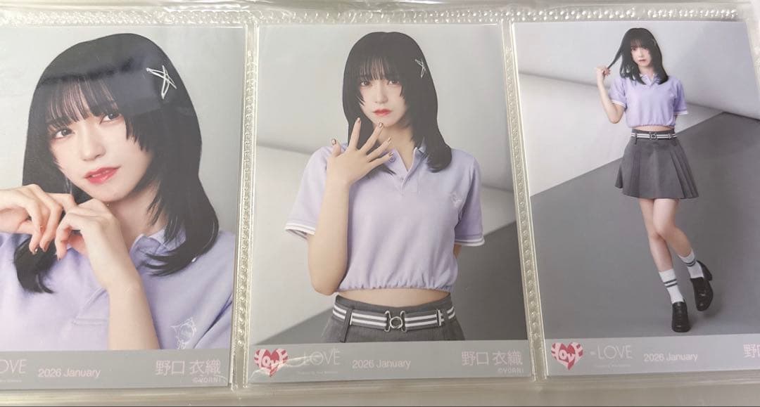 み*み様 野口衣織 生写真　まとめ売り