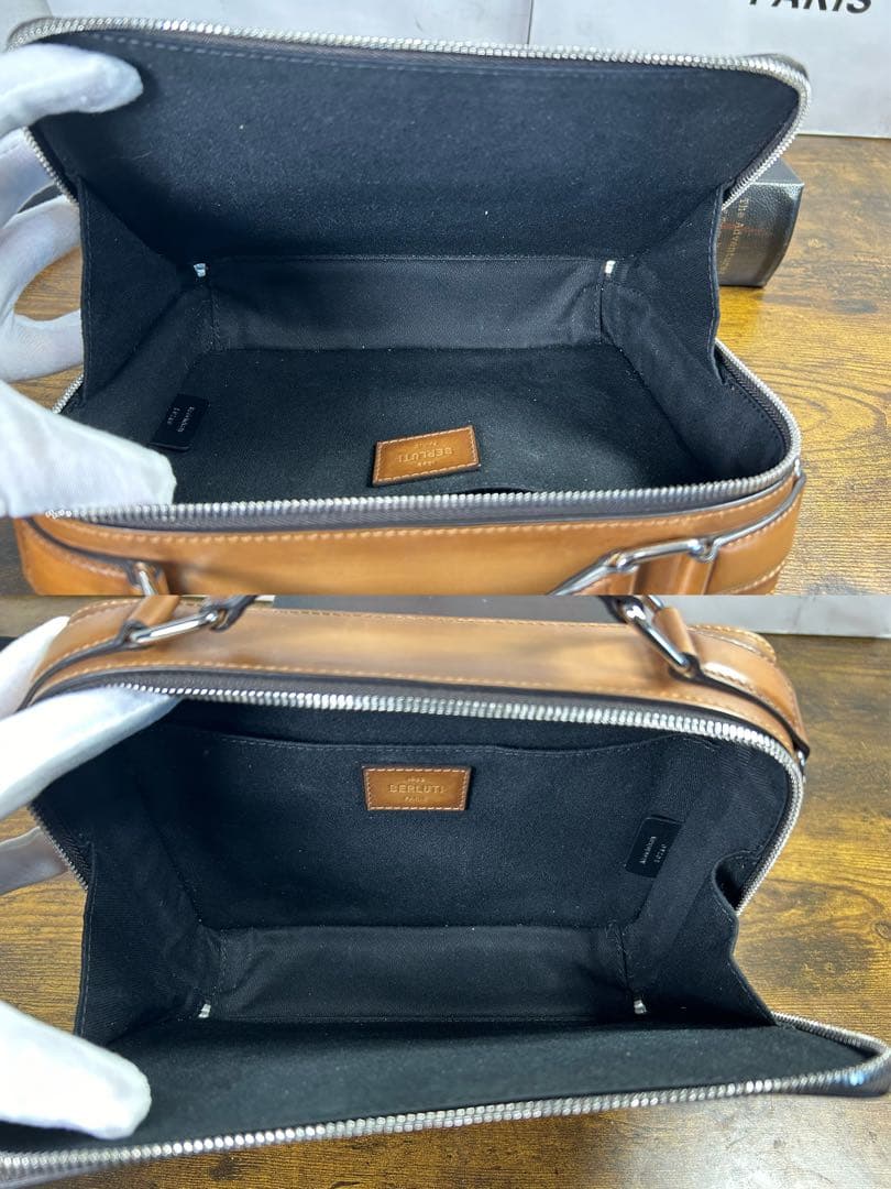 ほぼ新品 Berluti TAKE OFF PM スモール ショルダーバッグ - メルカリ