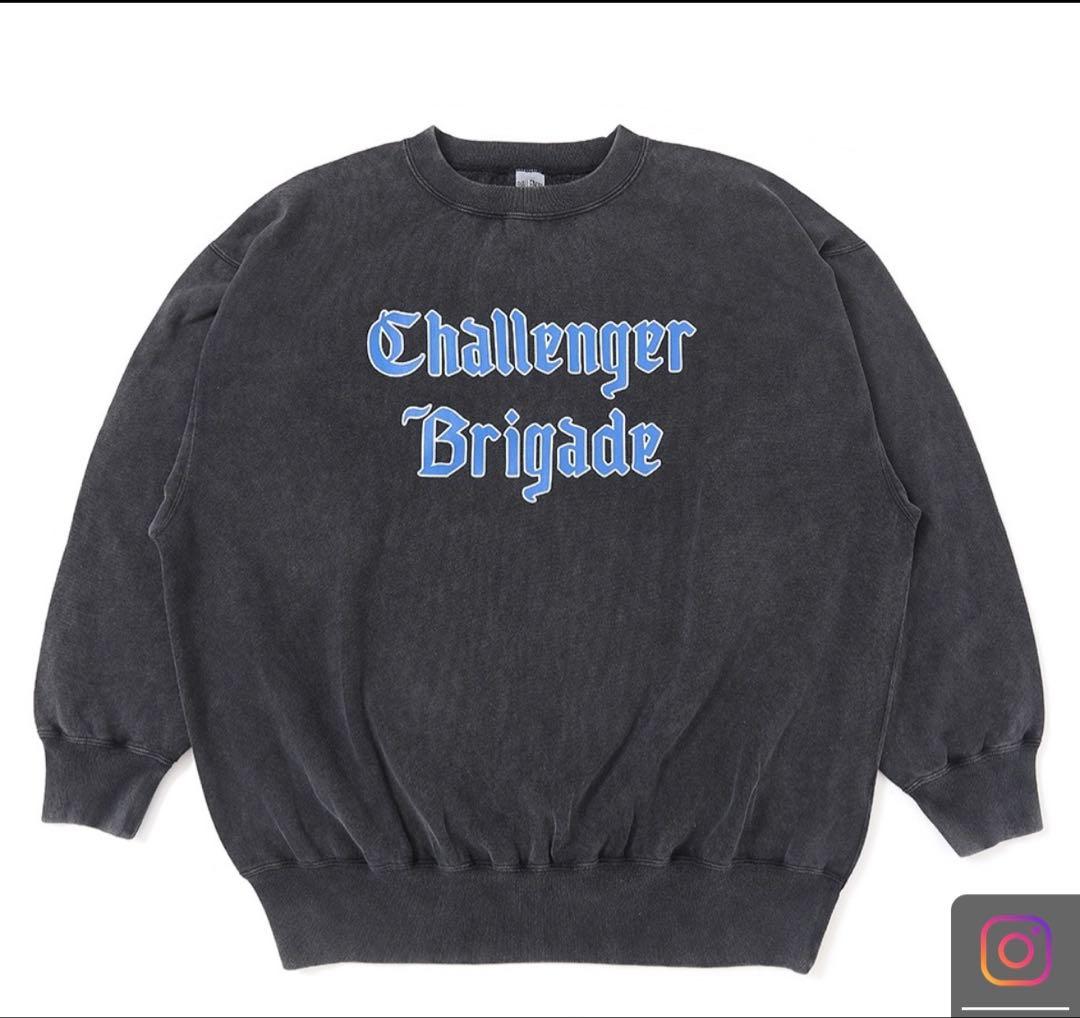 Challenger Brigade ダークグレー トレーナー CHALLENGER(チャレンジャー)公式通販 | ROOM ONLINE STORE