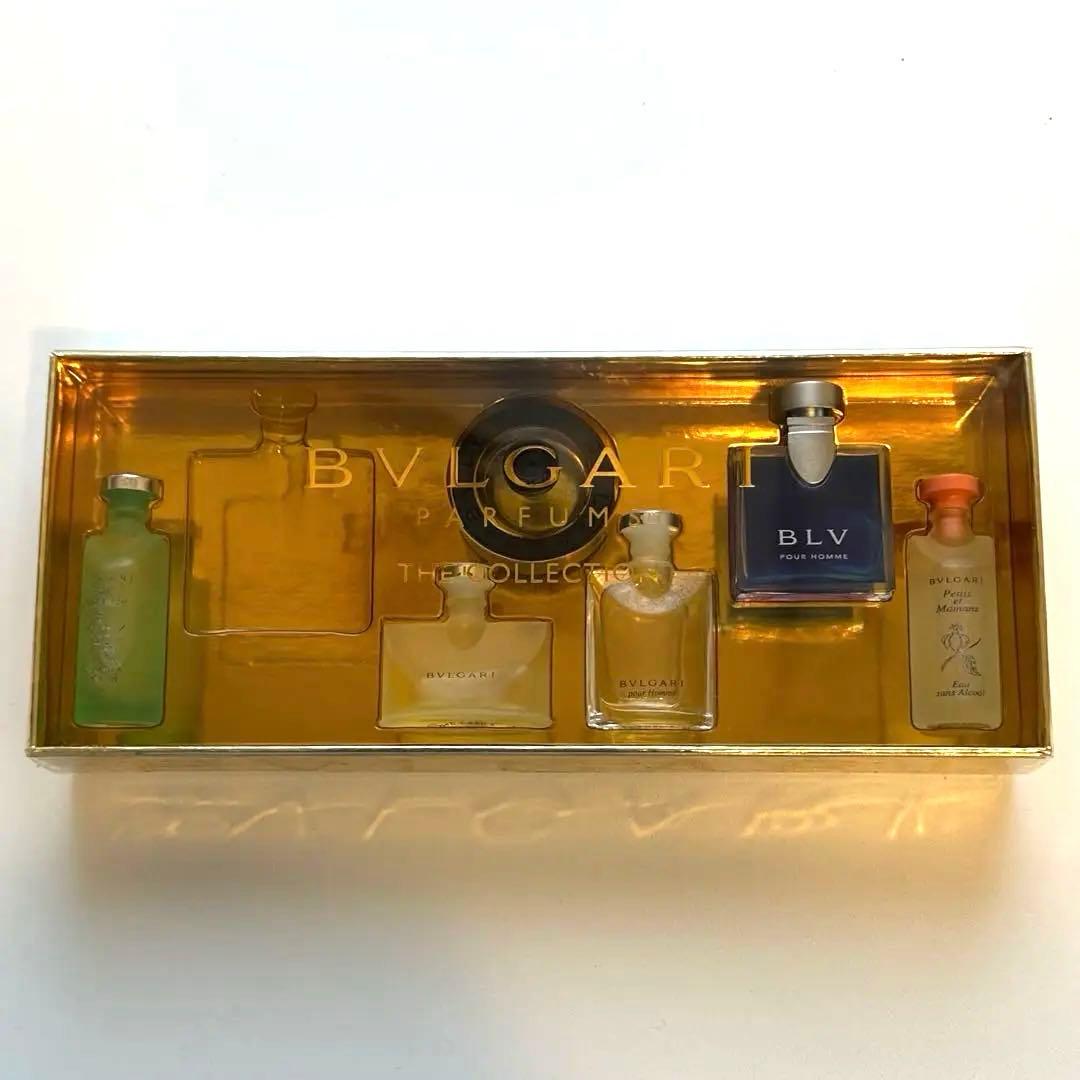 希少】ブルガリ パルファム ミニチュア コレクション 6点セット - メルカリ