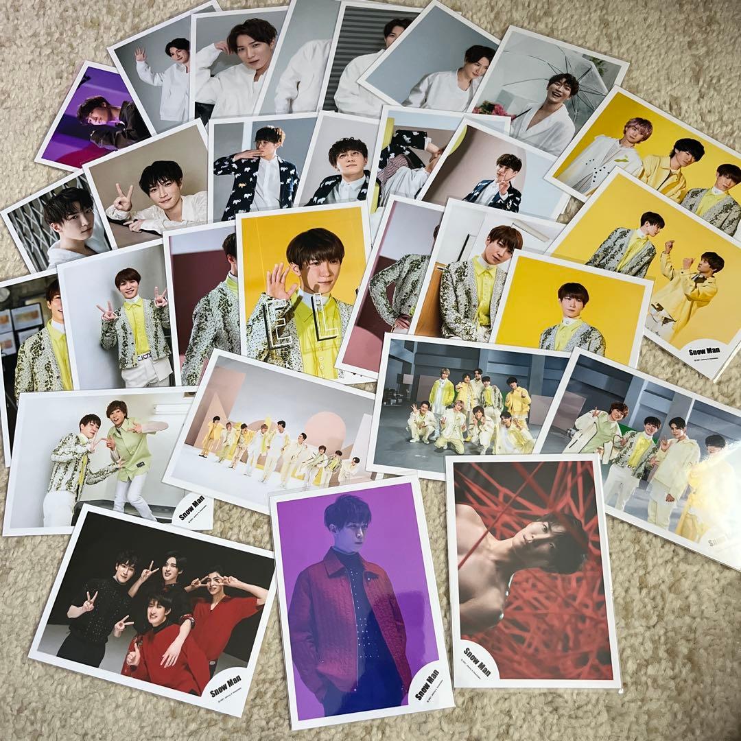 Man 渡辺 翔太 公式写真 ステージフォトセット グッズ他 SnowMan 渡辺翔太 5枚 2015年 まとめ売り 少年たち フォトセット 公式