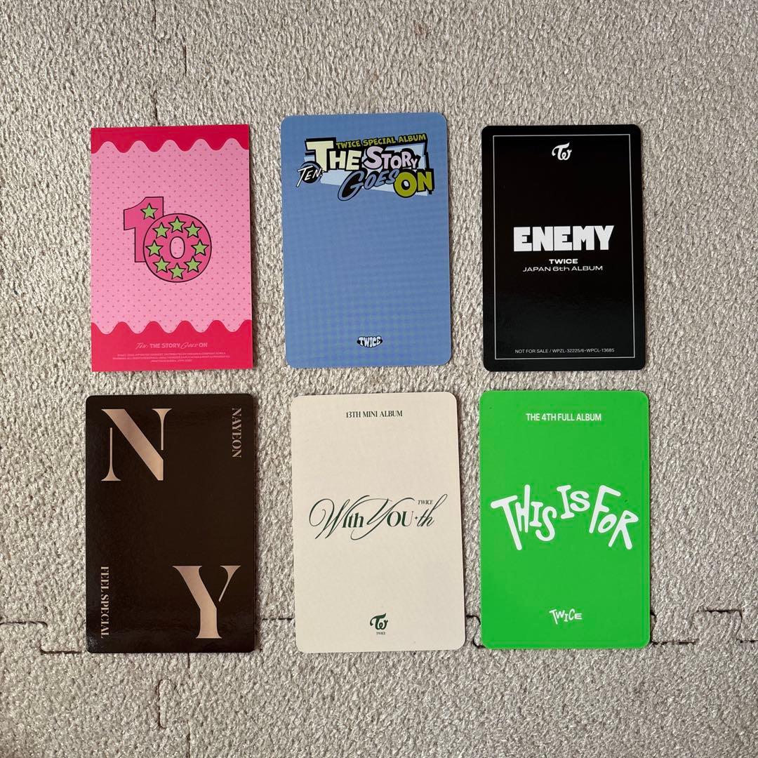 TWICE 【ナヨン】トレカセット - メルカリ