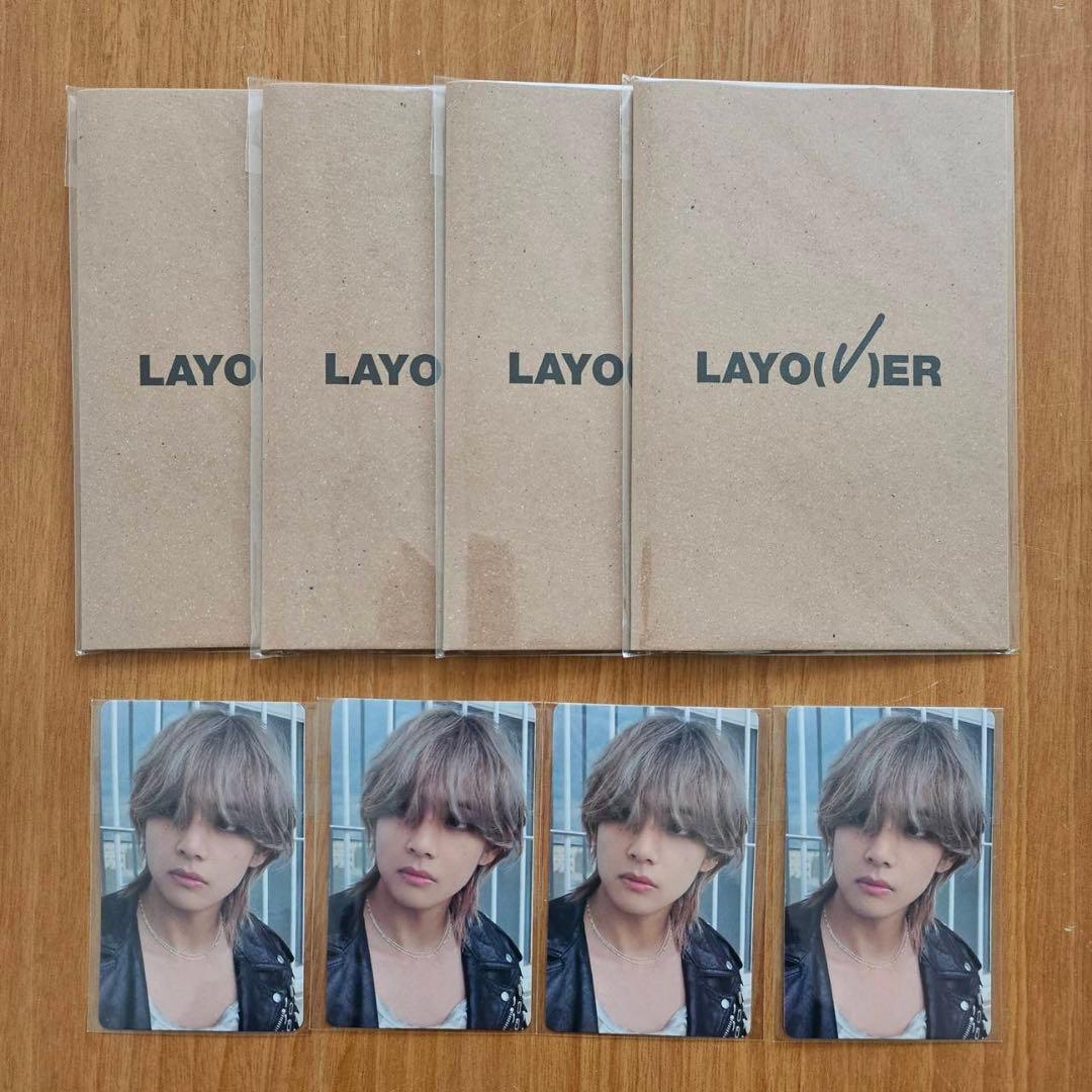 4セット JPFC特典 BTS V Layover ホログラムトレカ - メルカリ